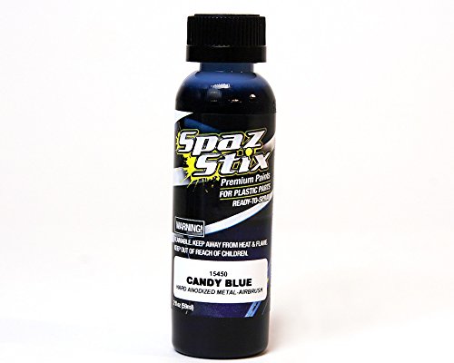 Spaz Stix SZX15450 Candy Blue Airbrush Paint 2oz
