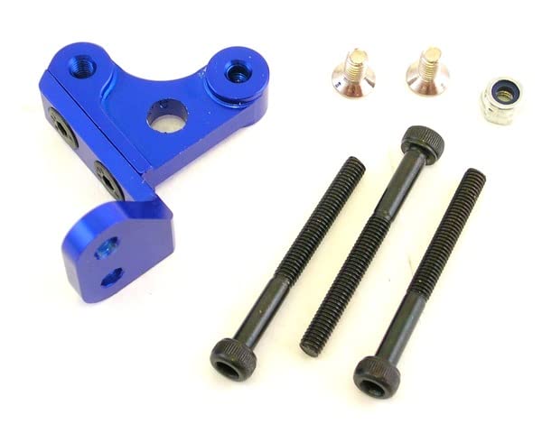 Hot Racing KRF08R06 Blue Rear Upper Link Mount Krf