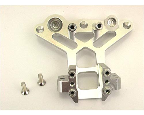 Hot Racing GTT12A08 Silver Alum. Front Bulkhead Gt2