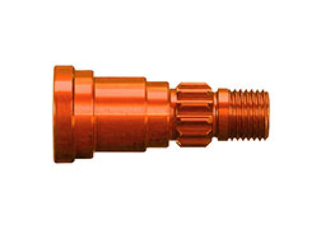Traxxas 7768T Orange Aluminum Stub Axle (1) (Use only with #7750X): X-Maxx