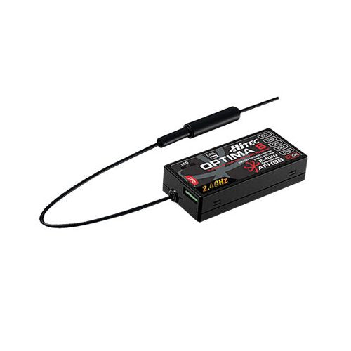 Hitec RCD 28410 Optima 6 - 6 Channel 2.4GHz Receiver Rx