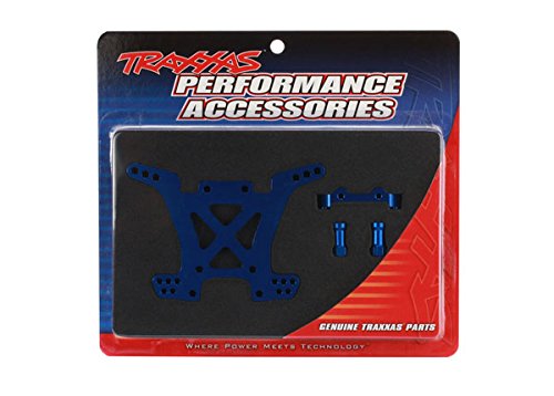 Traxxas 6838X-FINAL Blue Aluminum Rear Shock Tower: 1/10 Slash 4x4 & Stampede 4x4 (Copy)