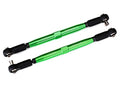 Traxxas 7748G Toe Links, X-Maxx (Green-Anodized, 7075-T6) 157mm (2)