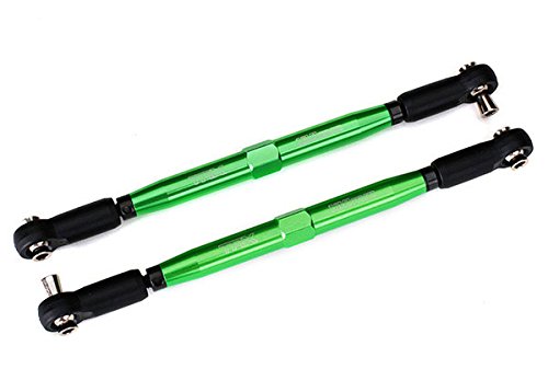 Traxxas 7748G Toe Links, X-Maxx (Green-Anodized, 7075-T6) 157mm (2)