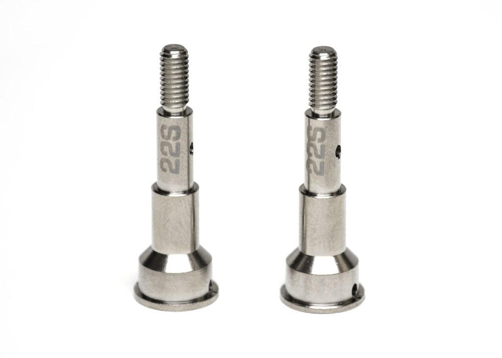 Exotek Racing 2032 22S Titanium Rear CVA  Axles, 1 Pair Lightweight For Drag Racing Only
