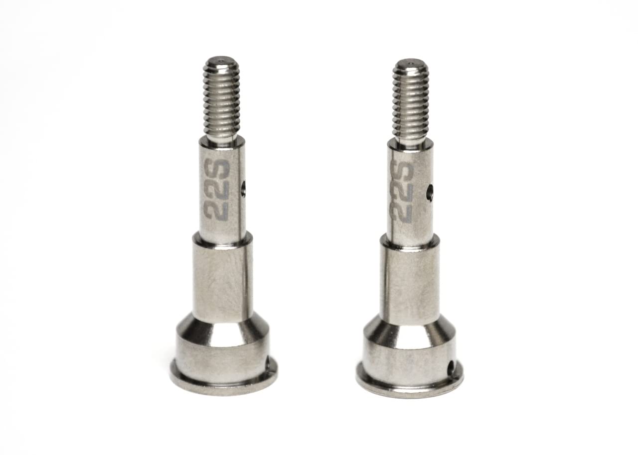 Exotek Racing 2032 22S Titanium Rear CVA  Axles, 1 Pair Lightweight For Drag Racing Only