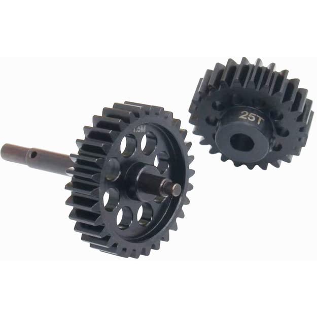 Hot Racing XMX3025M15 Triple Support 30 to 25T M1.5 Direct Drive Conversion: X-Maxx