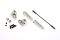 CEN Racing CKD0307 CNC Aluminum Sway Bar (Front or Rear, Silver Anodized)
