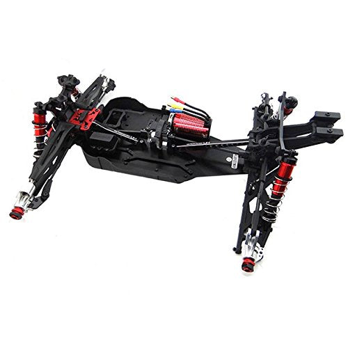 Hot Racing AON28C01 Aluminum Front Chassis Brace, Black Kraton/Outcast/Senton