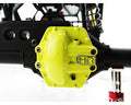 Hot Racing WRA12CA04 Yellow Metal LowPro AR60 Diff Cover Axial RR10 SMT10 Wraith