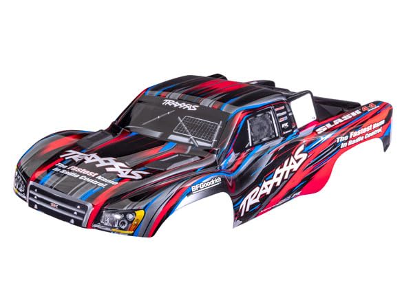Traxxas 6932-RED Body Slash 4x4 Red, Complete