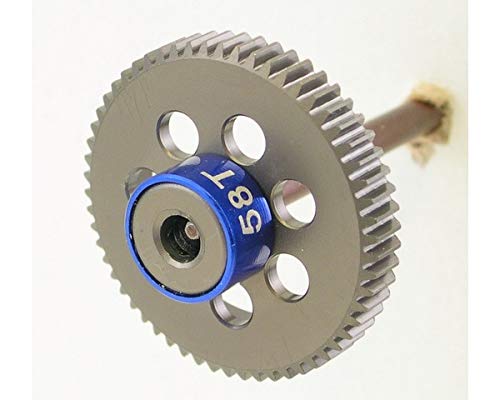 Hot Racing HAG458 58t 64p Hard Anodized Aluminum Pinion Gear