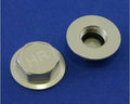 Hot Racing HF051708 Hpi Hellfire Silver Aluminum Wheels Cap