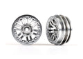 Traxxas 9768-SATIN Wheels, 1.0' (Satin Chrome) (2)