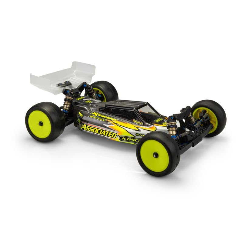 J Concepts 614 F2 - RC10B7 Body w/ Carpet/ Turf / Dirt Wing, FIts RC10B7