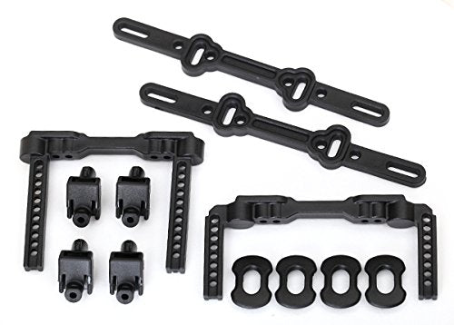 Traxxas 8316 Body Mounts, Front & Rear/ Body Mount Posts/ Body Mount Sliders