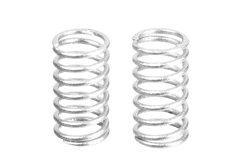 Corally 00100-103 Side Springs - Silver 0.6mm - Medium Soft - 2 pcs