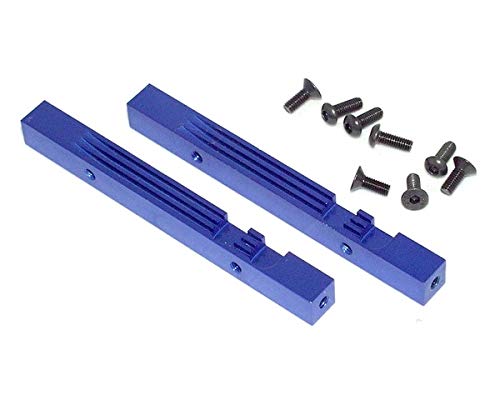 Hot Racing KRF14B06 Blue Lower Chassis Brace Rf
