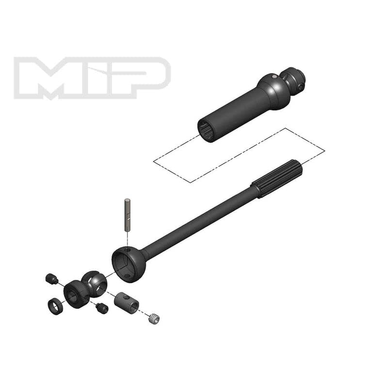 MIP 18170 Center Drive Kit, Sgl Shft, 140mm-165mm w/5mm Hubs
