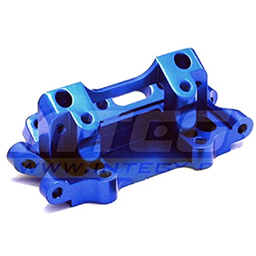Integy T7952BL Front Bulkhead, Blue: Stampede, Slash