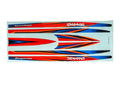 Traxxas 10698-ORNG Hull Decal Set Disruptor Orange
