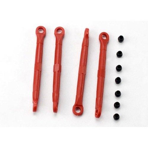 Traxxas 7038 Front & Rear Toe Links (4): 1/16 Slash Fiesta Mustang Kyle Busch