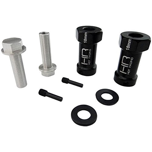 Hot Racing SCX10ET01 18mm Wheel Hub Extensions w/12mm Hex (2) SCX
