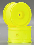 DuraTrax DTXC3847 1/10 4WD Wheel Yellow KYO LOS 12mm Rear (2)