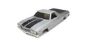 Kyosho FAB705SL 1969 Chevy El Camino SS 396 Cortez Silver Decoration Body