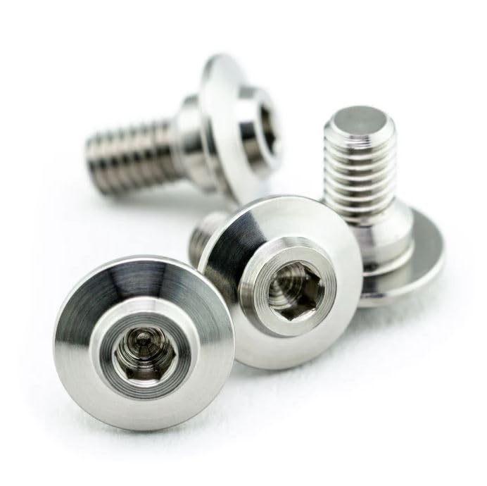 1UP Racing 700012 1UP Racing Pro Duty Titanium ServoLock Screws (3x8mm)