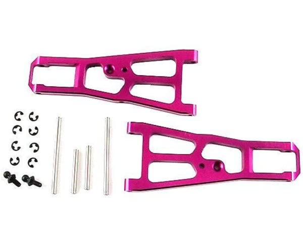 Hot Racing NMT2055 Purple Alum. Front Arm Set Mt2