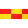 Hangar 9 U948 UltraCote, 4" Squares Yellow/Red