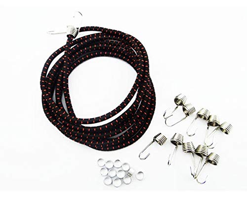 Hot Racing ACC468K21 1/10 Scale Black/Red Bungee Cord Kit