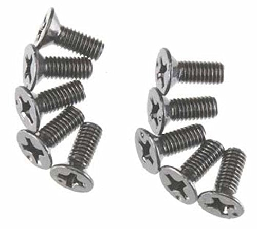 Axial AXA694 Flat Head M3x8mm Black Oxide (10)