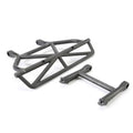 Traxxas 5836 Rear Bumper & Mount, Black: 1/10 Slash 2wd