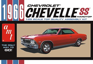 AMT 1342 1966 Chevy Chevelle SS Model Kit