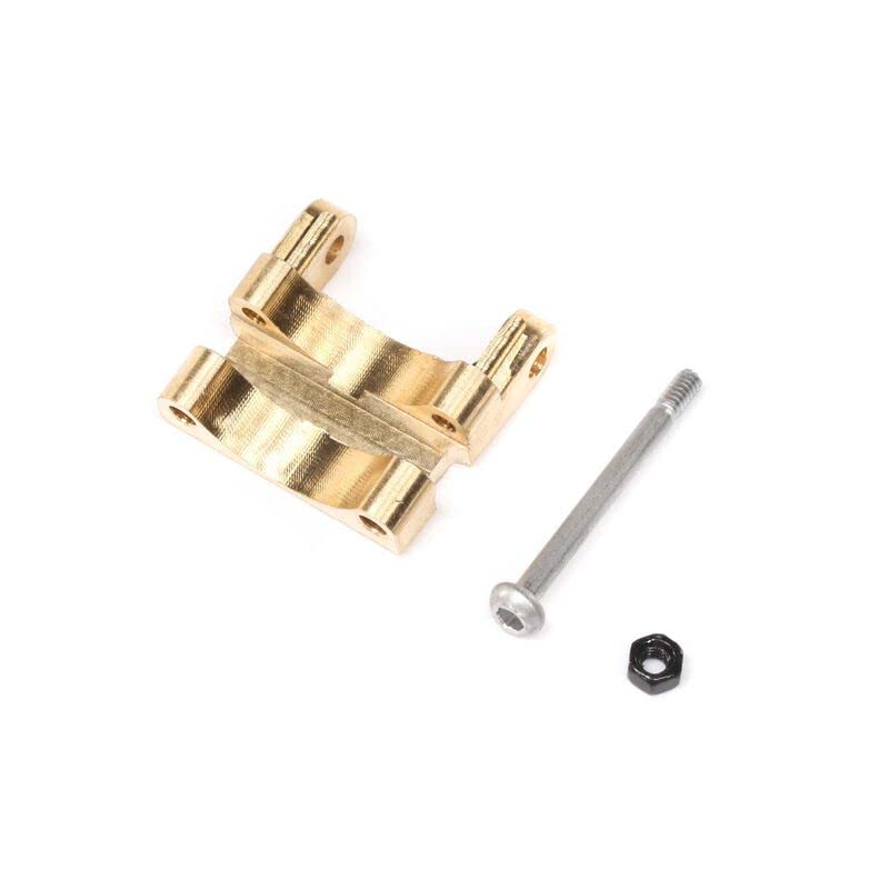 Axial AXI302006 Rear Upper Link Mount, Brass 1.5g: SCX24