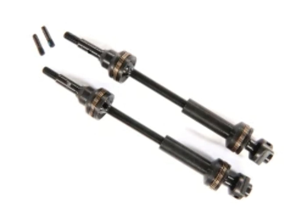 Traxxas 9051X Driveshafts, Front, Steel-Spline Constant-Velocity Complete (2)