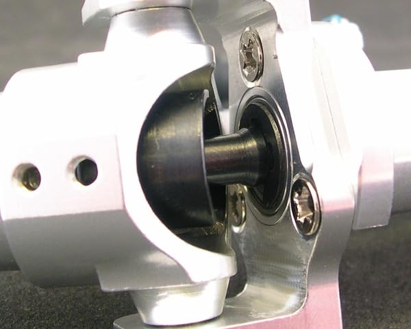 Hot Racing CB12X08 Silver Rock Crawler Power Axle Set Clodbuster