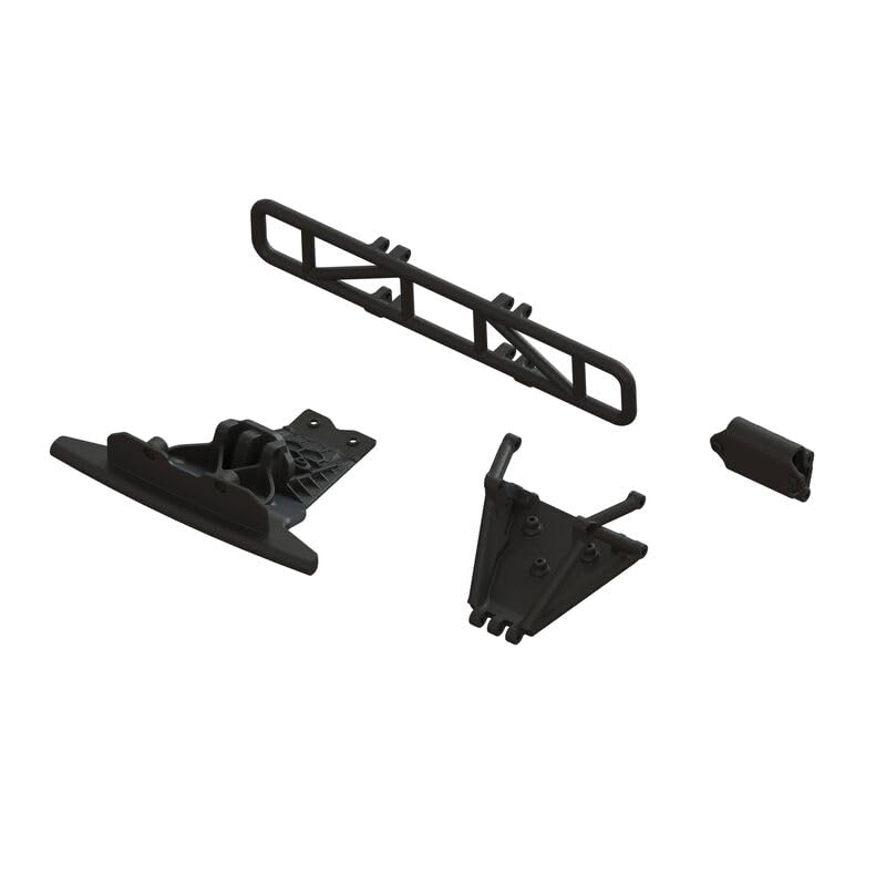 Arrma ARA-1577 Lower Skid And Bumper Set (Black)