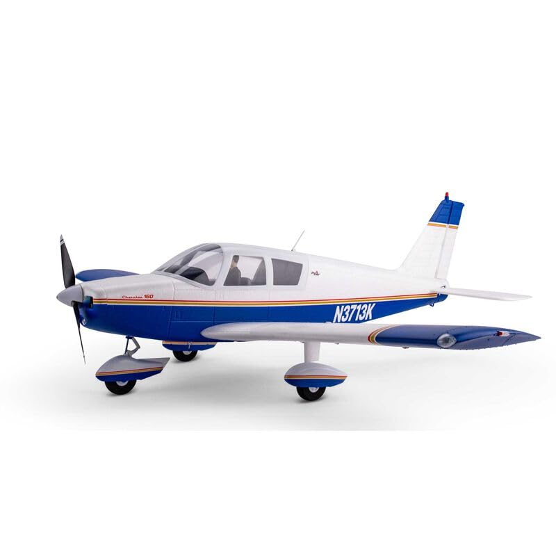 E-Flite EFL05450 Cherokee 1.3M Blue BNF Basic AS3X and SAFE Select