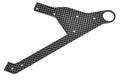 Corally 00180-308 Wheelie Bar Plate - Graphite - 1 pc