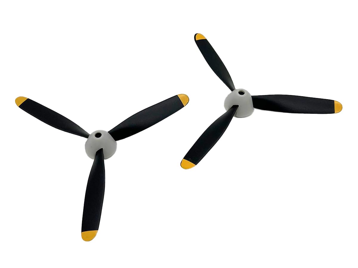 Rage R/C RGRA1348 3-Blade Propeller & Spinner (2); Zero