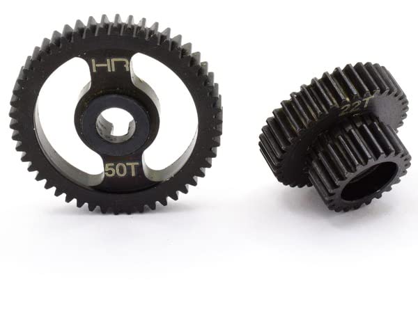 Hot Racing SNCR1000T Steel Center Transmission Gear Set - Losi Night Crawler