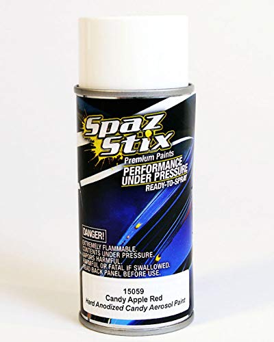Spaz Stix SZX15059 Candy Apple Red Aerosol Paint 3.5oz