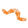 Team Losi LOS241063 Rear Chassis Plate,Orange (2): LMT Mega B