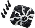 Hot Racing SCXT12CP01 Aluminum Ar44 Axle Diff Spider Covers Black