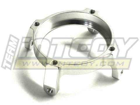 Integy C22503S Silver Aluminum Swashplate/Swash-Plate Housing: T-Rex 450