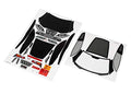 Traxxas 8387 Decal Sheet, Chevrolet Corvette Z06