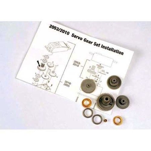 Traxxas 2053 Gear Set for High Torque Servos #2055 & 2056: Revo T-Maxx Rustler